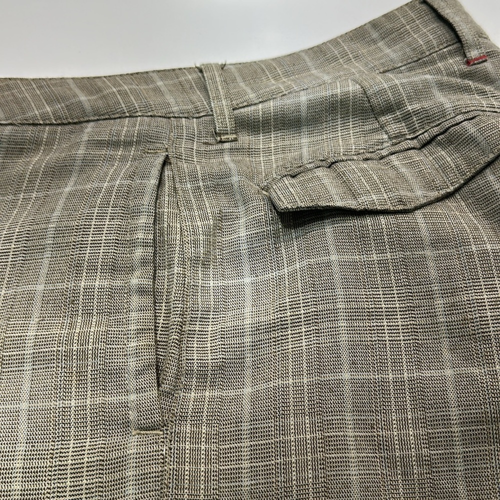 Men’s ‎ Tan Flat Front Shorts Lightweight Cotton Blend - Picture 5 of 5